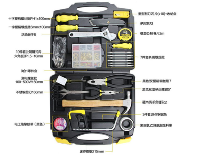 家用维修好帮手 Stanley史丹利LT-807-23工具组套实战评测